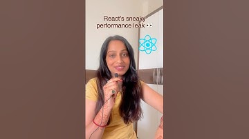 React Performance leak 🔥🔥ReactJS Interview Question ✔️✔️