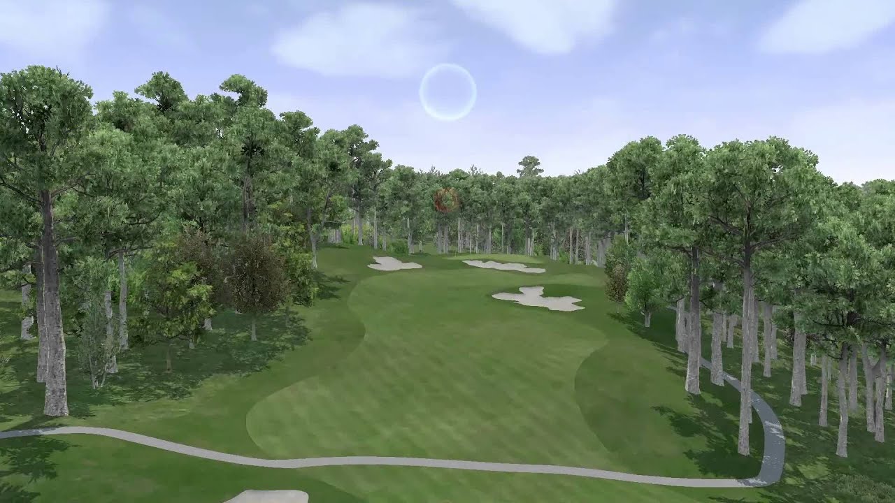 Full Swing Golf Simulator Course Demo 8 - YouTube