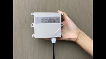 all in one Integrated air quality monitor with RS485
