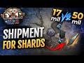 PoE 3 26 Kingsmarch GUIDE To Farm Mirror Shards 50m Vs 17m Shipment Test Path Of Exile PoE 3 26 Kingsmarch GUIDE To Farm Mirror Shards 50m Vs 17m Shipment Test Path Of Exile