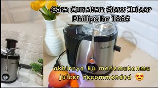 HOW TO USE THE PHILIPS HR1866 SLOW JUICER | SO YOU AIN'T SURPRISED WHEN YOU FIRST USE IT | UNBOXI... screenshot 2