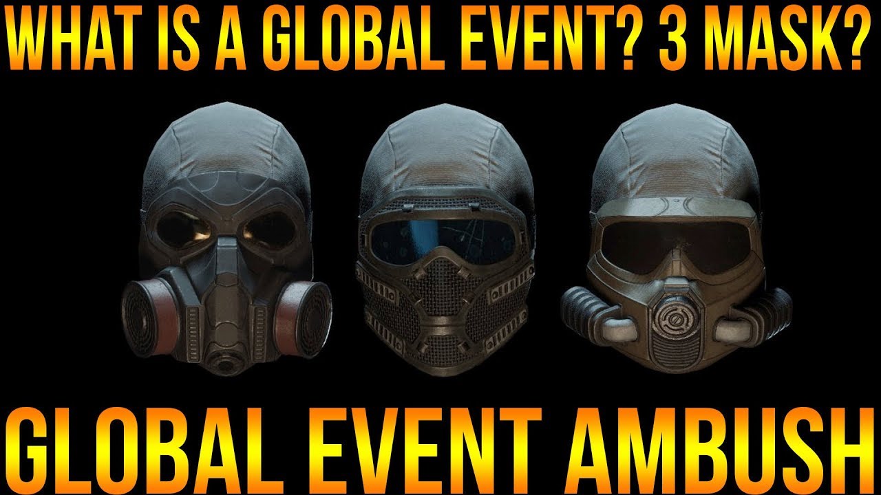 THE DIVISION | GLOBAL EVENT AMBUSH | 3 NEW MASK & WHAT YOU NEED TO KNOW