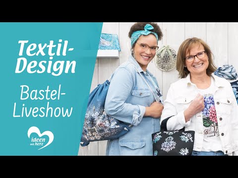 Textil-Design mit Strass - Bastel-Liveshow (30.05.2022)