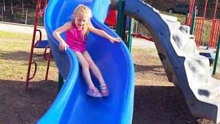 Check out this awesome playground park for kids! We like to take Play Doh Girl to playgrounds everywhere and just let her play. She 