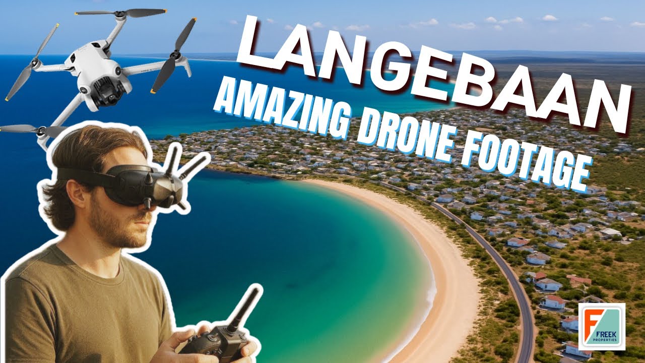 Wait until you see what this drone caught flying over the Langebaan lagoon! |FREEK PROPERTIES 