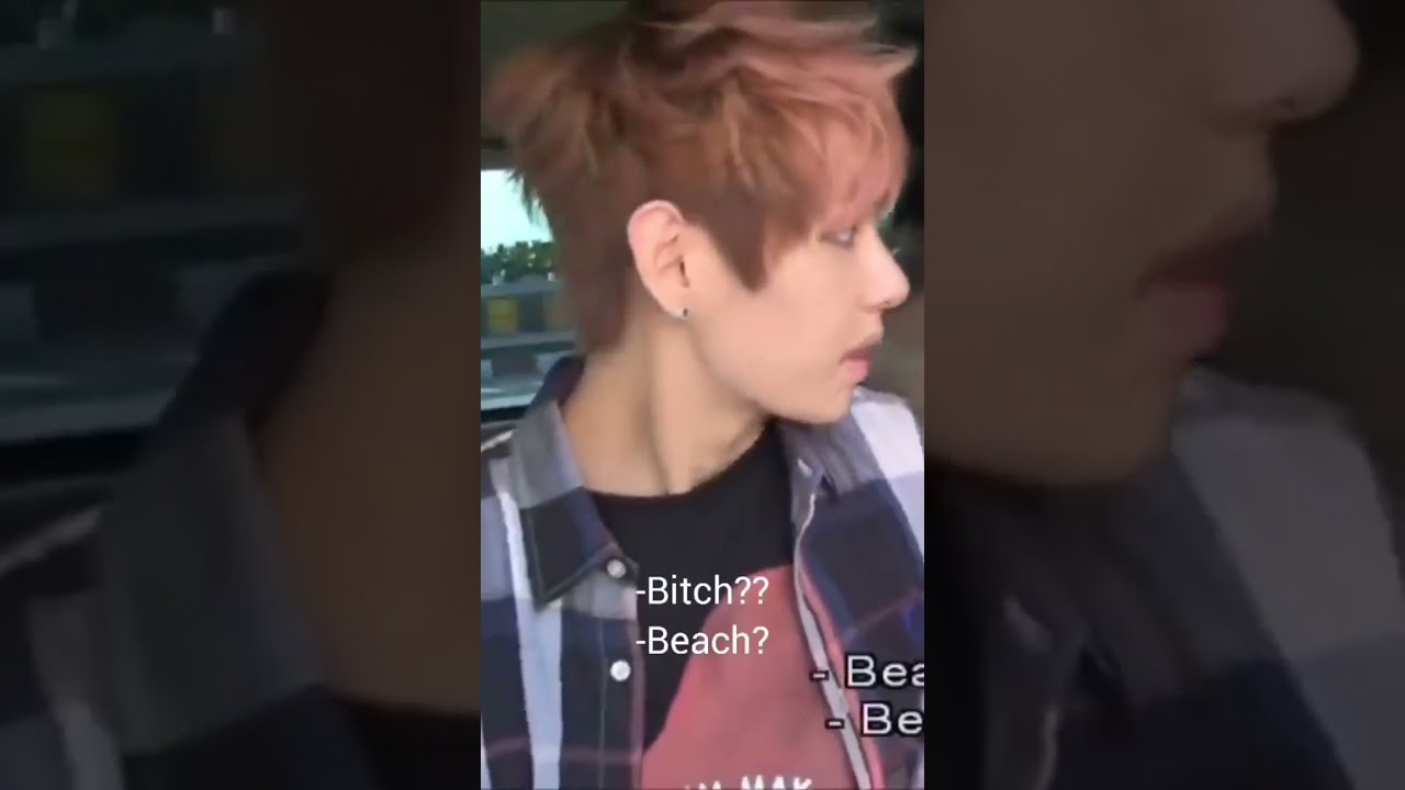if Taehyung say beach is bitch then it's bitch 😂🤣🤣