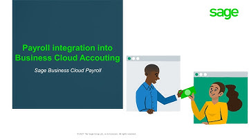 Sage Business Cloud Payroll - Payroll integration into Sage Sage Business Cloud Accounting