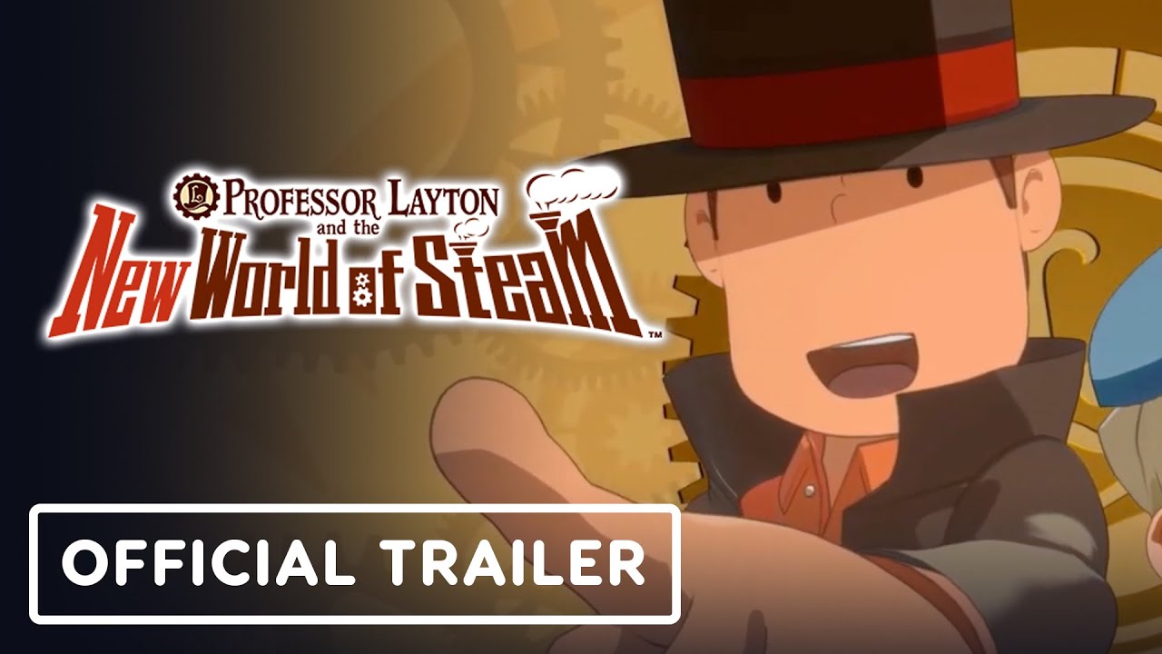 Professor Layton and the New World of Steam - Official Trailer - YouTube