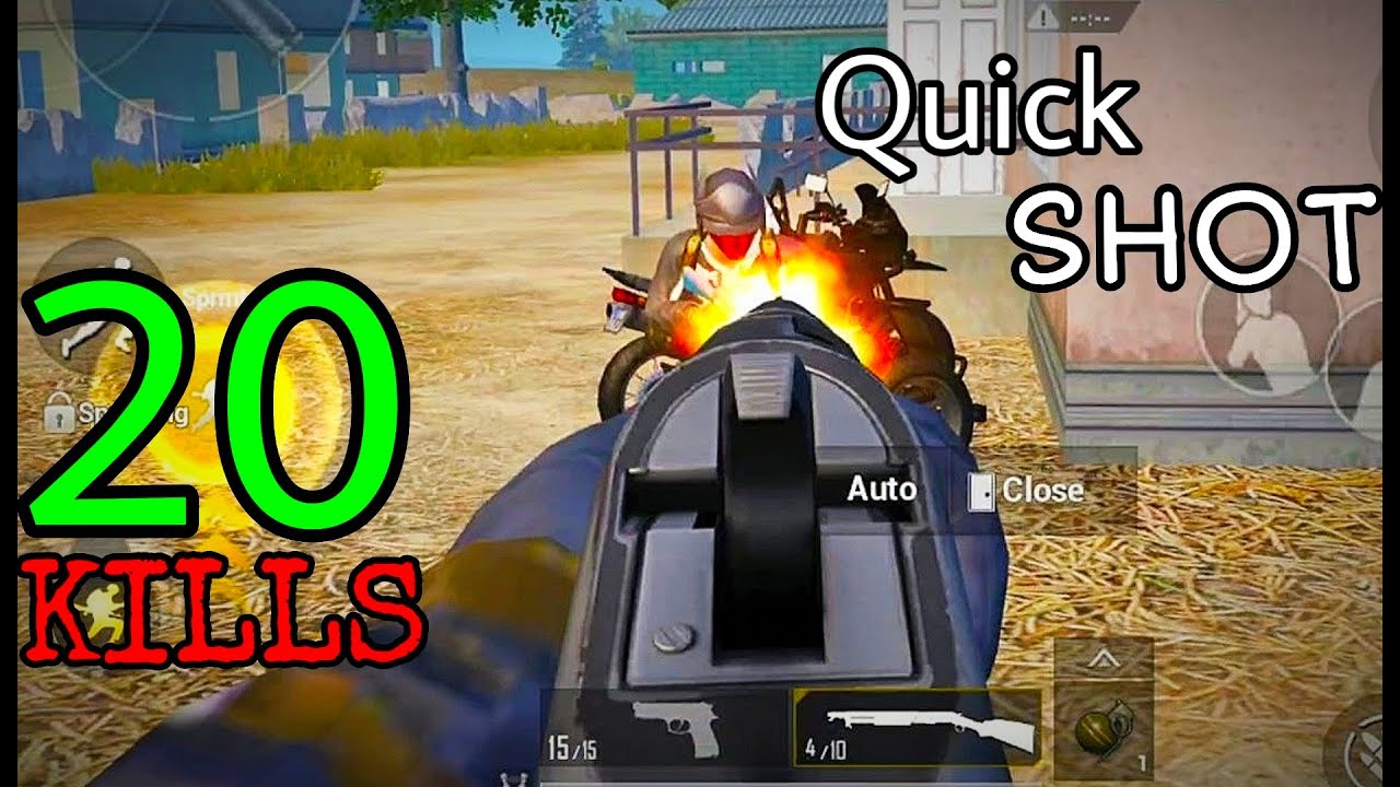 Quick shot | 20 kills | solo vs SQUAD | PUBG mobile