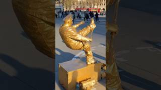 We probably going to stick with our own skills or maybe not.#valentinethestatue #london
