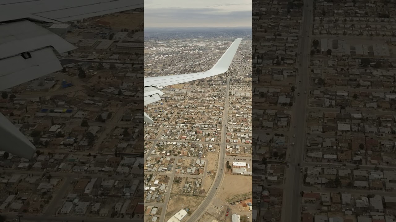 Landing in EL PASO TX flight from DFW on January 2020 YouTube