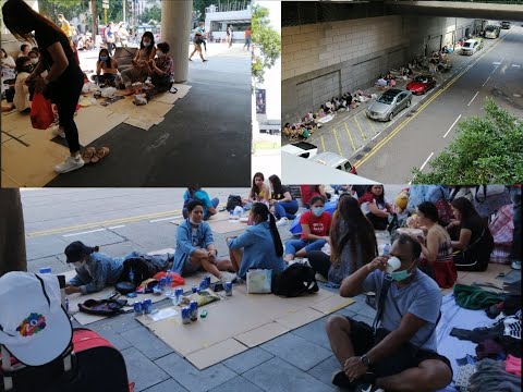 🇭🇰 SITWASYON NG MGA PINAY OFW's SA HONGKONG TUWING DAY OFF/Part 3