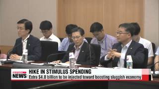 Gov't announces extra $4.8 billion in stimulus measures