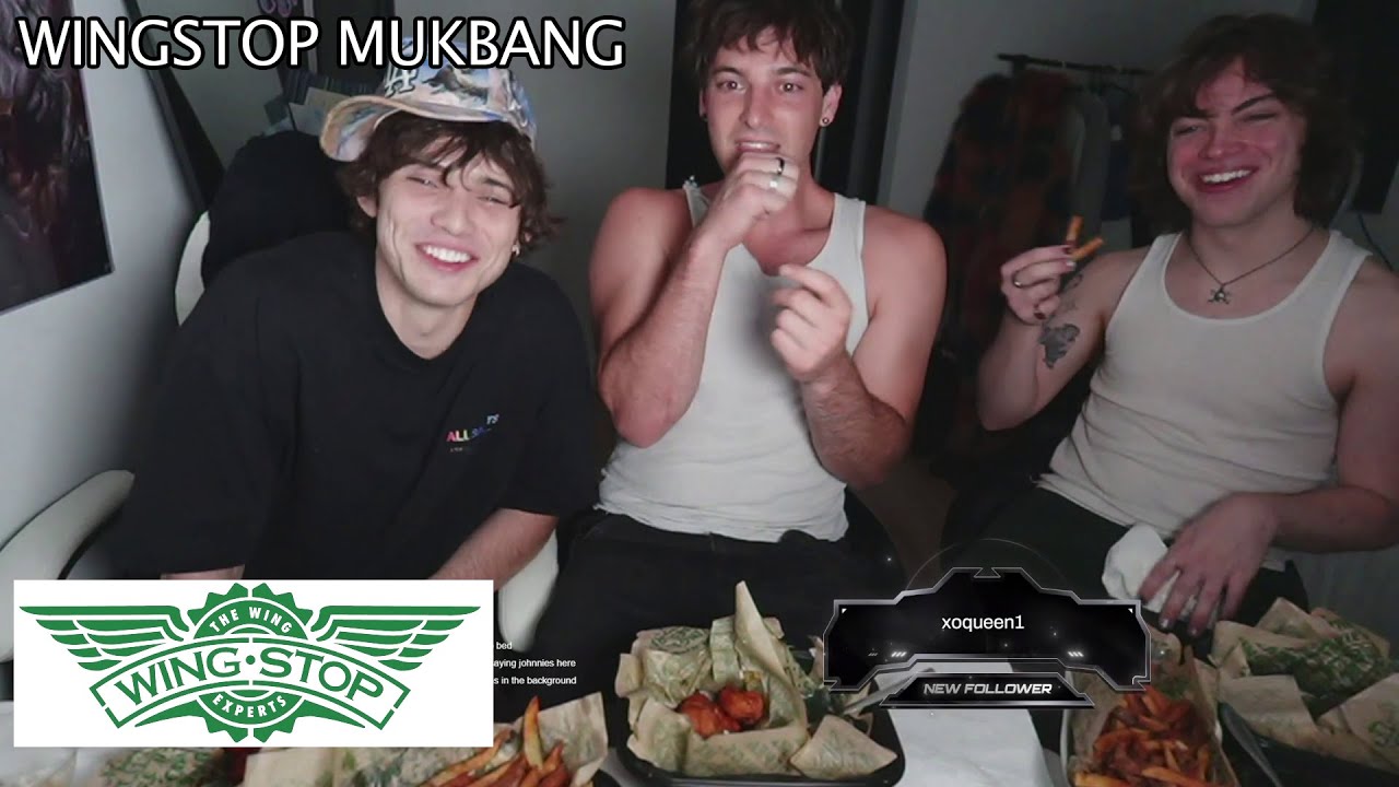 Wingstop Mukbang с Чейзом Кейтом и Троем Зарбрухом