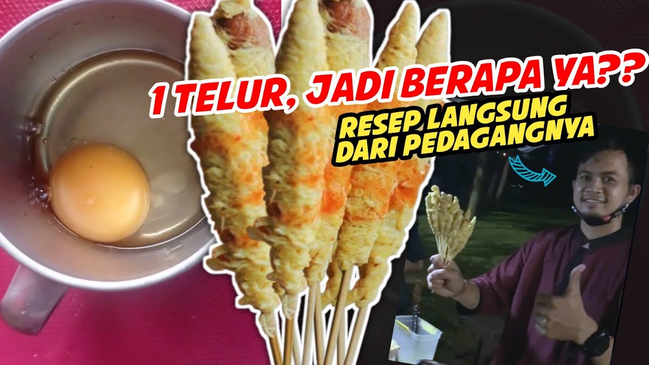 CARA MEMBUAT TELUR GULUNG DENGAN 1 TELUR - Resep Telur Gulung 1 Telur #