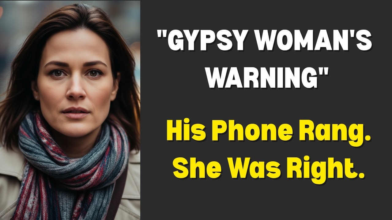 Rushing To Catch The Train, I Dropped My Phone At The Station. An Old Gypsy Woman Returned It To...