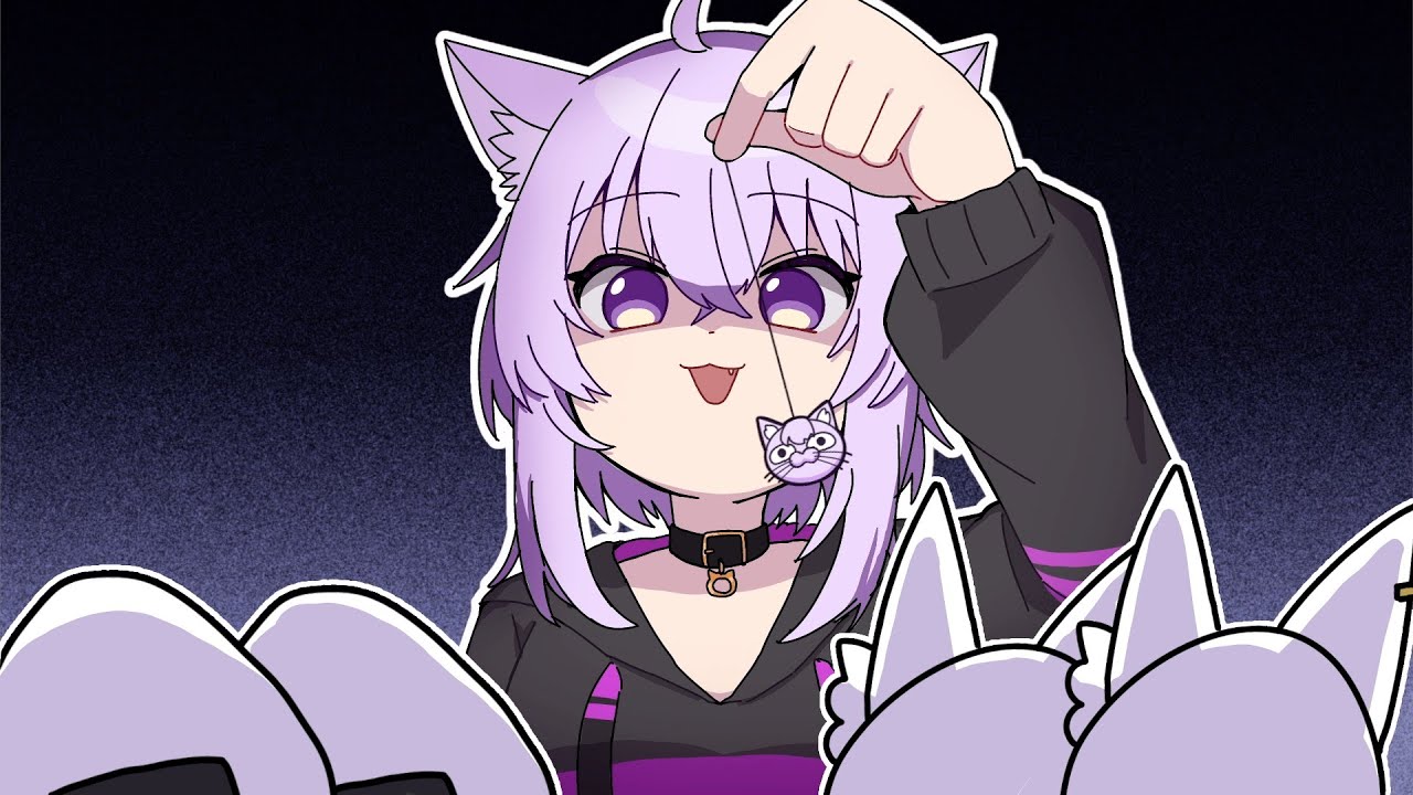 白上フブキのお姉ちゃんはだ〜れ？【ホロライブ手描き切り抜き/猫又おかゆ/白上フブキ】