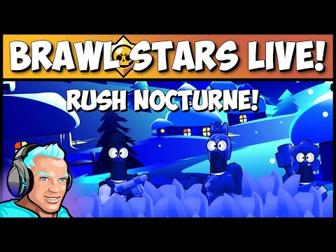 Brawl Stars Live Nocturne Razzia De Gemmes Youtube - brawl stars razzia de gemmes