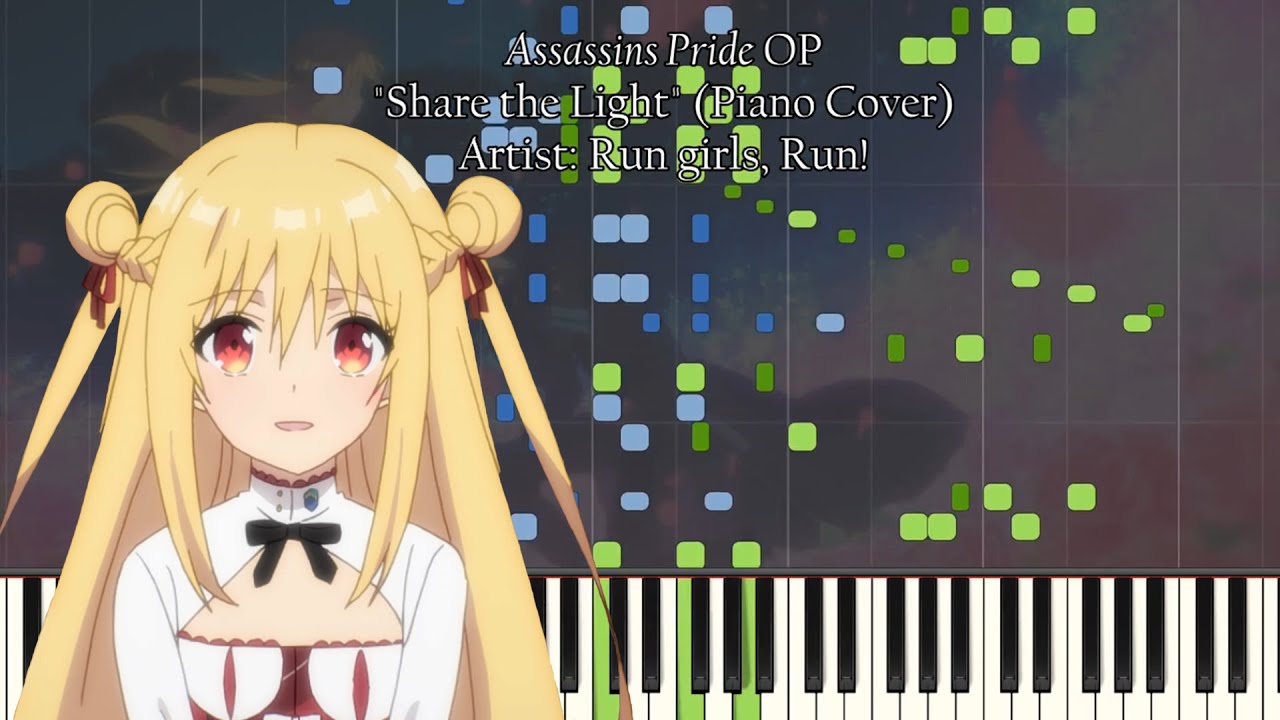Assassins Pride Op Share The Light Tv Size Piano Arrangement Synthesia Sheets Youtube