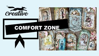 WAY Out of my Comfort Zone! Layered Tags.