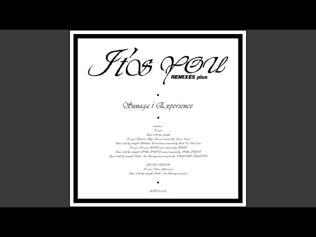 it's you - YouTube