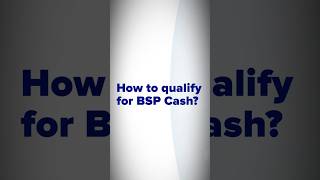 How To Qualify For Bsp Cash? Answers Paul Van Alfen From