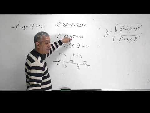 ✏️Bar-Ilan Program - Midterm Exam Solution, 8th Grade, 2017, 2nd Moed, Question 4 - Domain of a F...