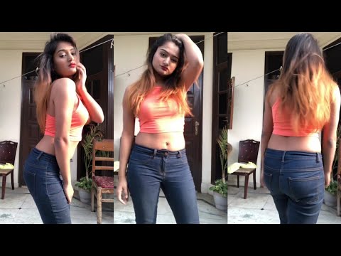 Indian Girl Dance in Jeans Tik Tok Video #7
