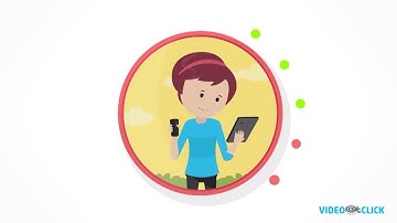 App Explainer Video | 2D Cartoon Animation & Motion Graphics | Wisa Cup Tracker App