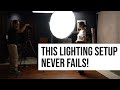 My Go-To One Light Set Up Using my New Favorite LED Light.