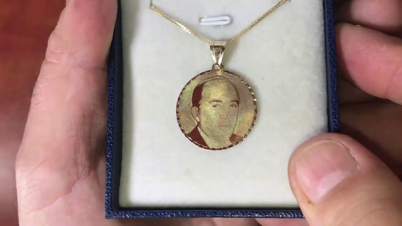 SG042 Beautiful 14K Gold Heart pendant. Amazing laser engraved. YouTube