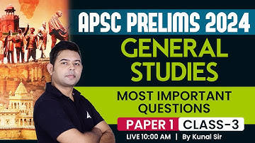 APSC Assam Preparation | APSC Prelims General Studies Previous Year Question Paper | Class 3