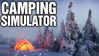 Camping Simulator...Winter Mountain Survival (YAW Gameplay) screenshot 1
