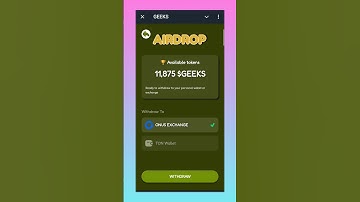 Geeks withdrawal started check your Eligibility