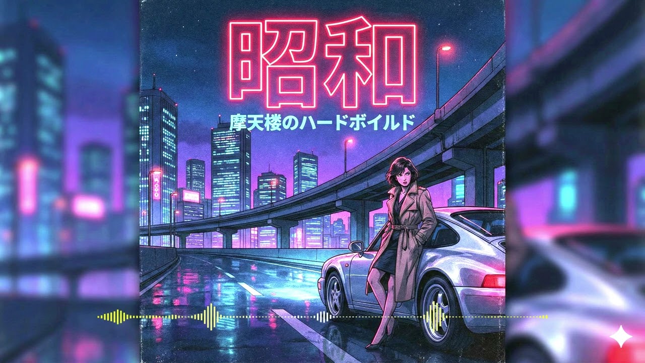 retro jpop tokyo 80' 【摩天楼のハードボイルド】
