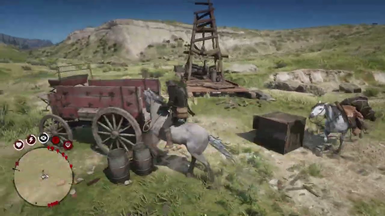 Red Dead Redemption 2 - Not one, not two but three horses?!