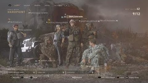 INTENSE GAME OF HARDPOINT...CRAZY COMEBACK.. MUST WATCH. COD-WW2