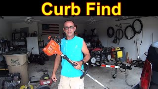 FREE Echo Weedeater - CURB FIND - Repair & Test #SideHustle