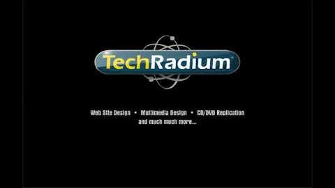 TechRadium Flash Intro 2001