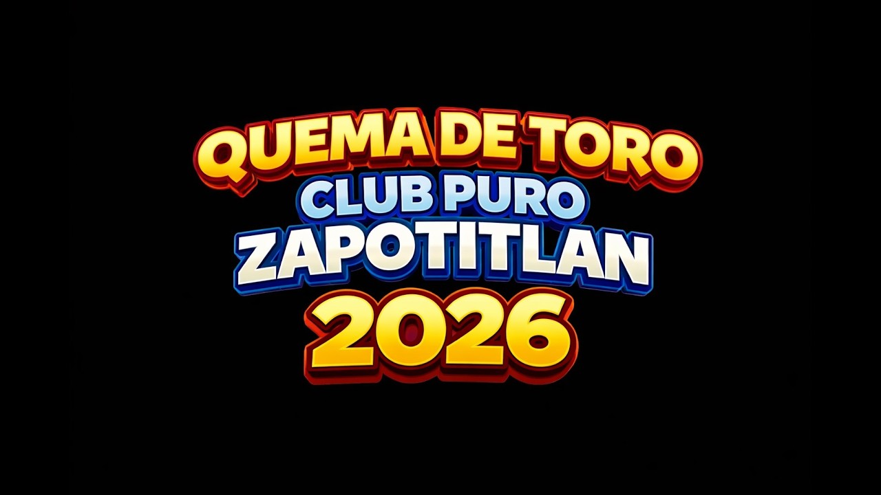Quema de toritos en Zapotitlán 2026 CLUB PURO ZAPOTITLAN
