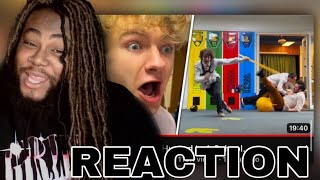 Tom Simons, Tubbo, & Jack Manifold Got Hunted In A School By James Marriott | Joey Sings Reacts