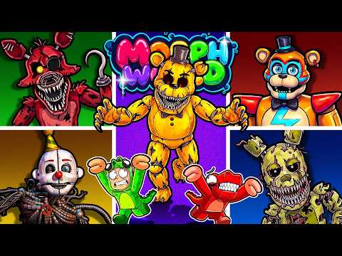 UNLOCKING ALL FNAF MORPHS IN SCP ROLEPLAY!
