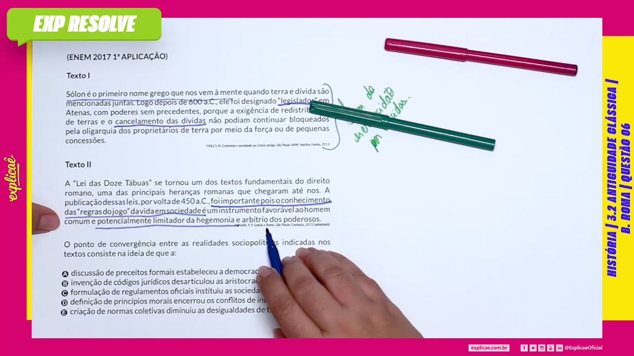 O PONTO DE CONVERGÊNCIA ENTRE AS REALIDADES SOCIOPOLÍTICAS (...) |  ANTIGUIDADE CLÁSSICA B  ROMA