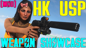 Fallout 4: Weapon Showcases: HK USP (Mod)