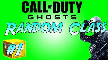 RANDOM Class LIVE w/ ConorGamingzHD #1! - (Call of Duty: Ghost)