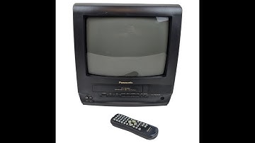 Panasonic PV-C1341 13" CRT TV/VCR combo unit