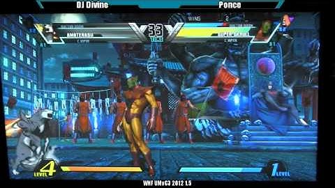 WNF UMvC3 2012 1-5 m15 DJ Divine vs Ponce