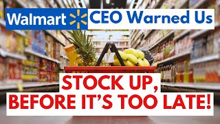 Stockpile These Grocery Items NOW (Before It's Too Late)