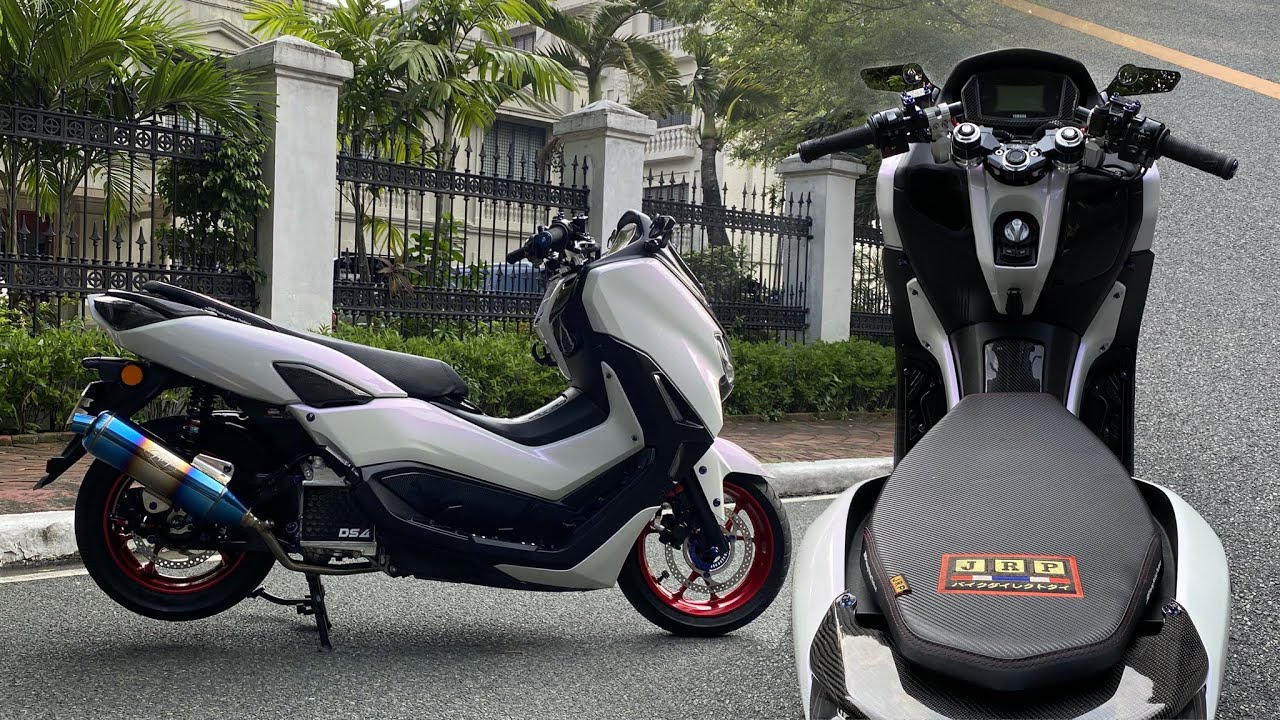 Yamaha NMAX 2020 V2 Accessories by LS Motoshop - YouTube