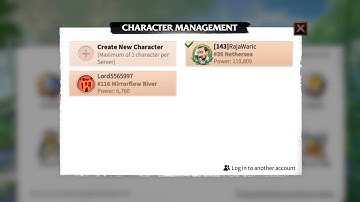 How To Change / Switch Server in Call of Dragons